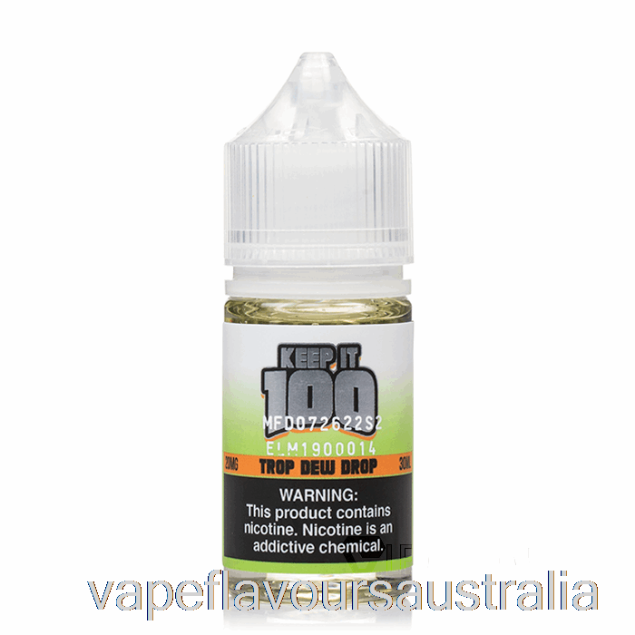Vape Australia Trop Dew Drop - Keep It 100 Salt - 30mL 50mg